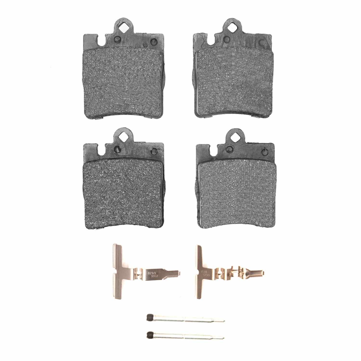 R1 Concepts 96-11 Mercedes-Benz C230 Rear Optimum OE Pads & Hardware Kit