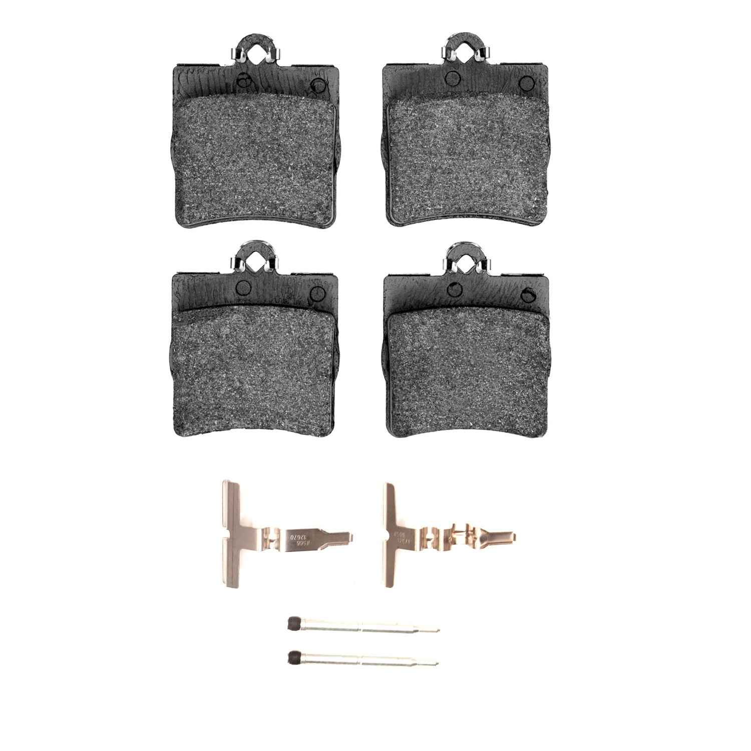 R1 Concepts 96-15 Chrysler Crossfire Rear Semi Met Pads & Hardware Kit
