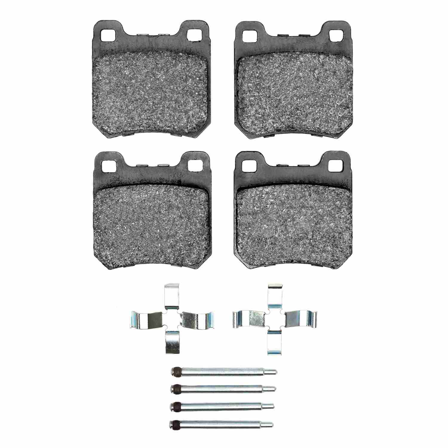 R1 Concepts 97-01 Cadillac Catera Rear Euro Ceramic Brake Pads and Hardware Kit