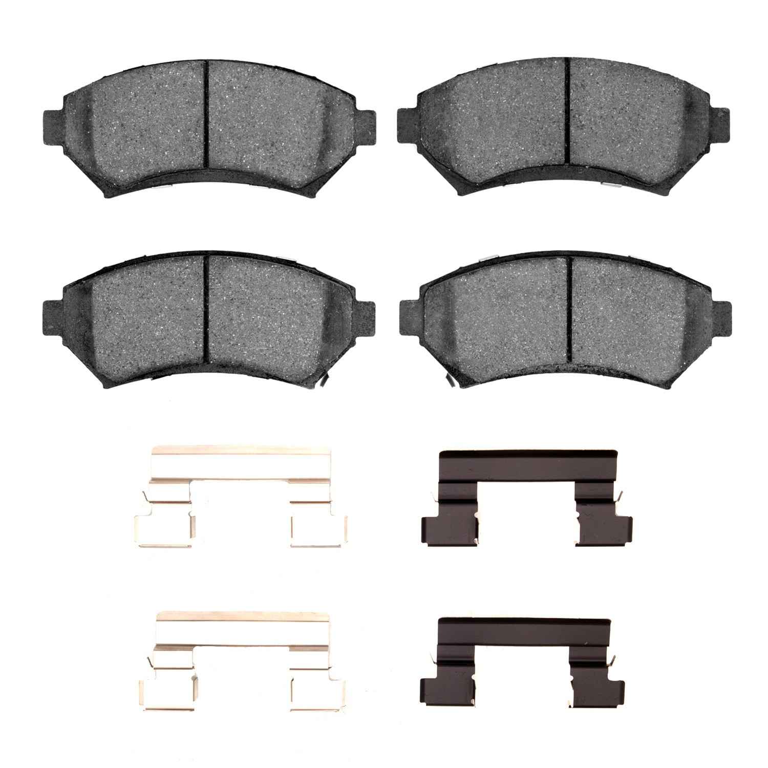 R1 Concepts 97-05 Buick Park Avenue Front Semi Met Pads & Hardware Kit