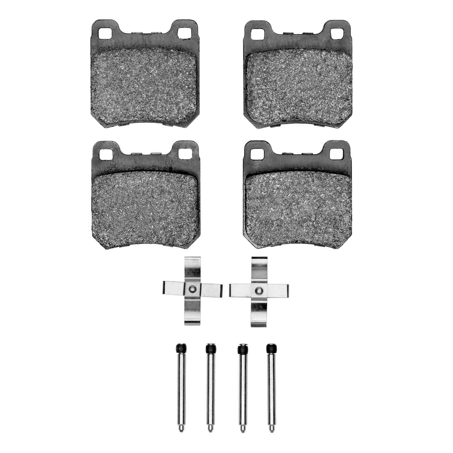 R1 Concepts 97-08 Chevrolet ASTRA (Mexico) Rear Optimum OE Pads & Hardware Kit