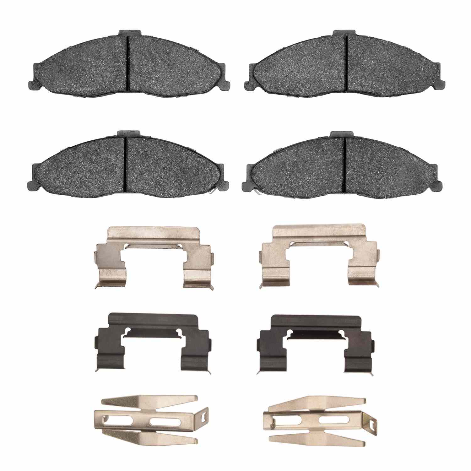 R1 Concepts 98-02 Chevrolet Camaro Front Optimum OE Pads & Hardware Kit