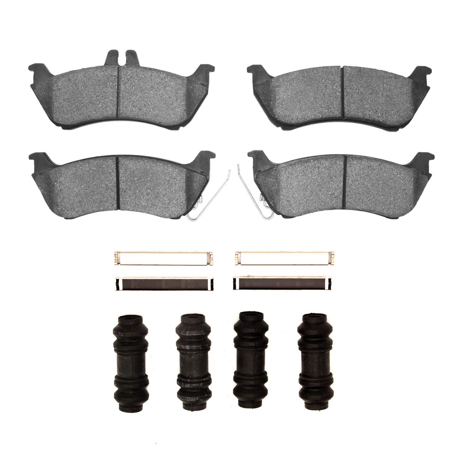 R1 Concepts 98-05 Mercedes-Benz ML350 Rear Semi Met Pads & Hardware Kit
