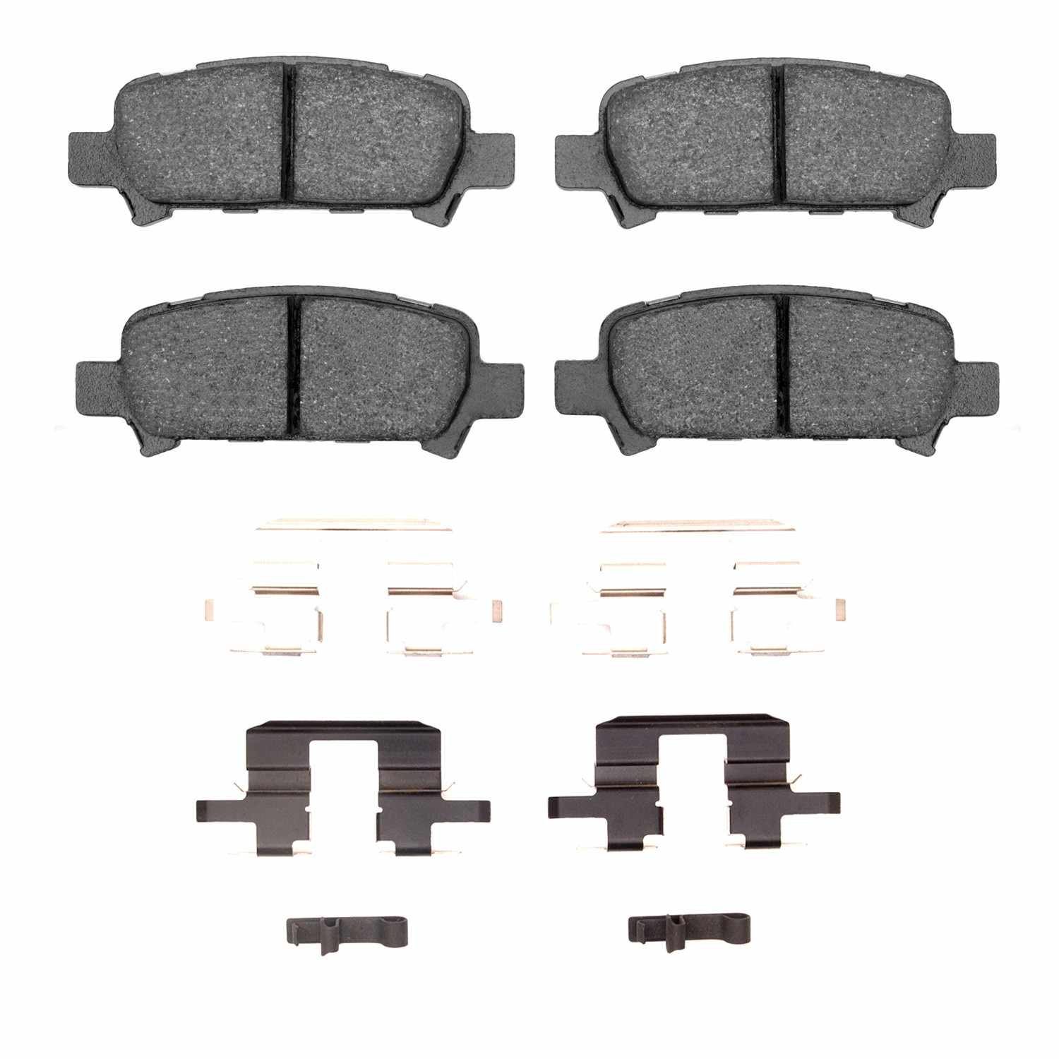R1 Concepts 98-06 Subaru Baja Rear Semi Met Pads & Hardware Kit