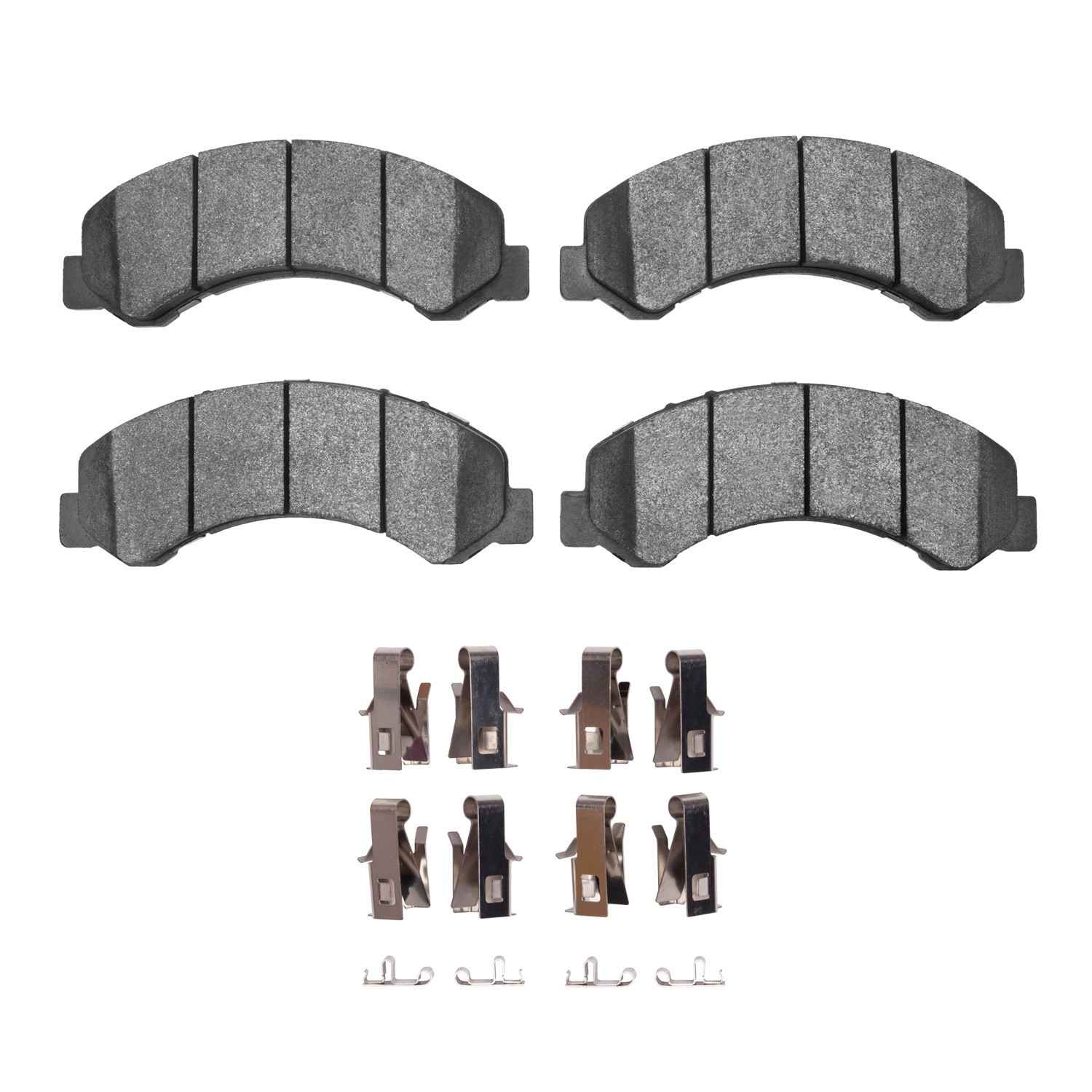 R1 Concepts 98-99 Chevrolet W4500 Tiltmaster(w/Front Rotors) Front Optimum OE Pads & Hardware Kit