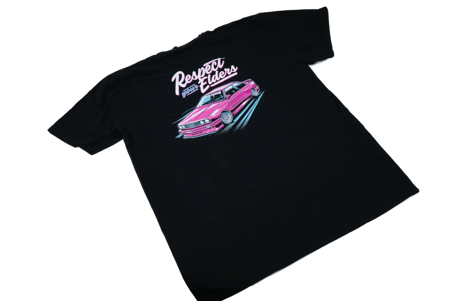 UroTuning "Respect Your Elders" BMW E30 M3 T-Shirt (V3) - Image 3