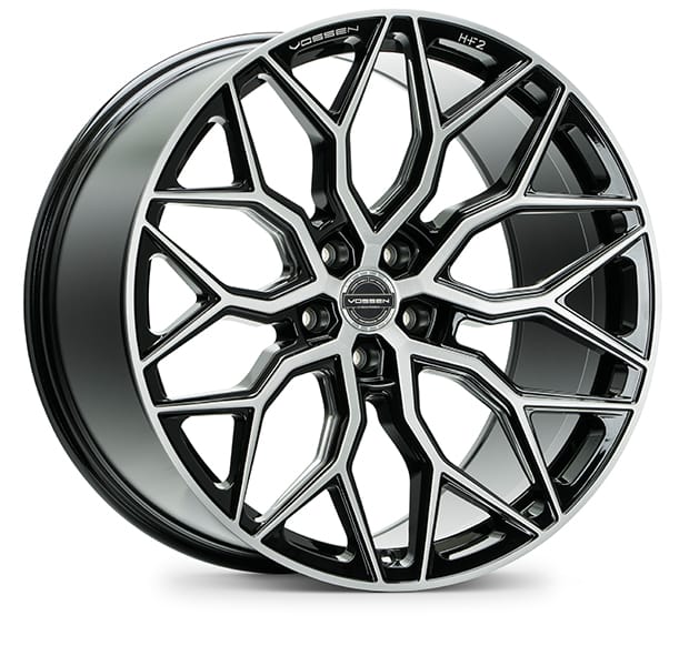 Vossen HF-2 22" 5x130 Brushed Gloss Black